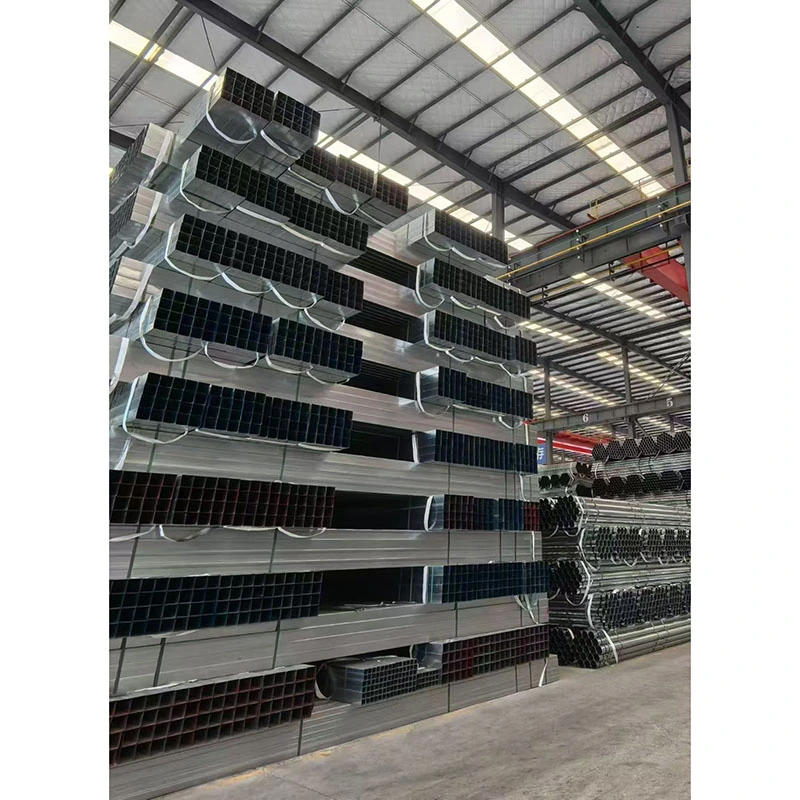 Hot Dip Galvanized Square Rectangular Hollow Section Tiub Steel