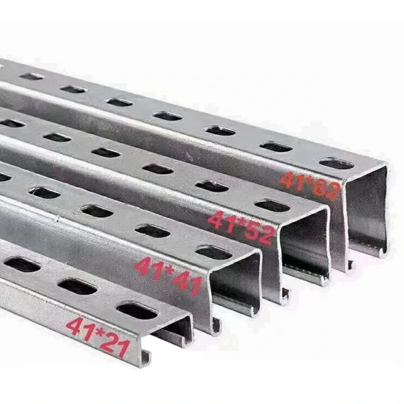 Pendakap Sokongan Keluli U-Saluran Panas-Dip Galvanized
